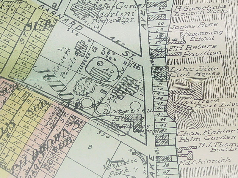 Ramona Park - Plat Map Ramona Park 1907 (newer photo)
